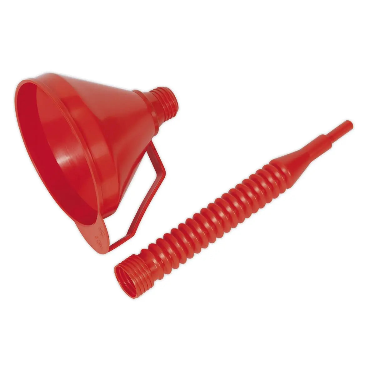 Sealey Funnel with Flexible Spout & Filter Medium Ø160mm 