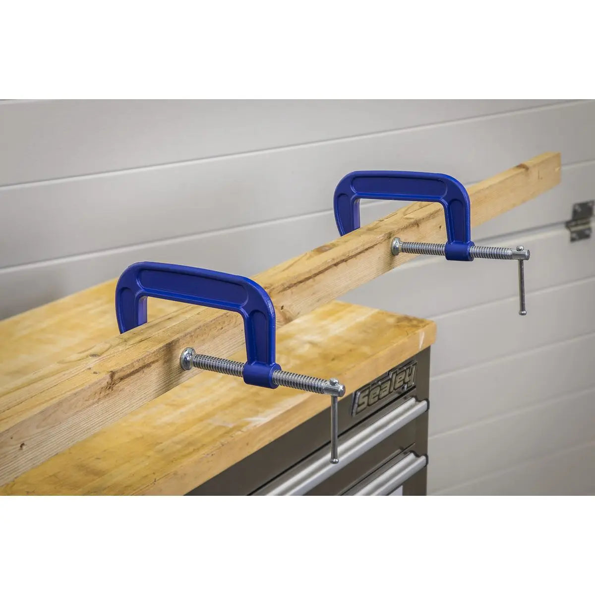 Sealey G-Clamp 100mm - Pack of 4 