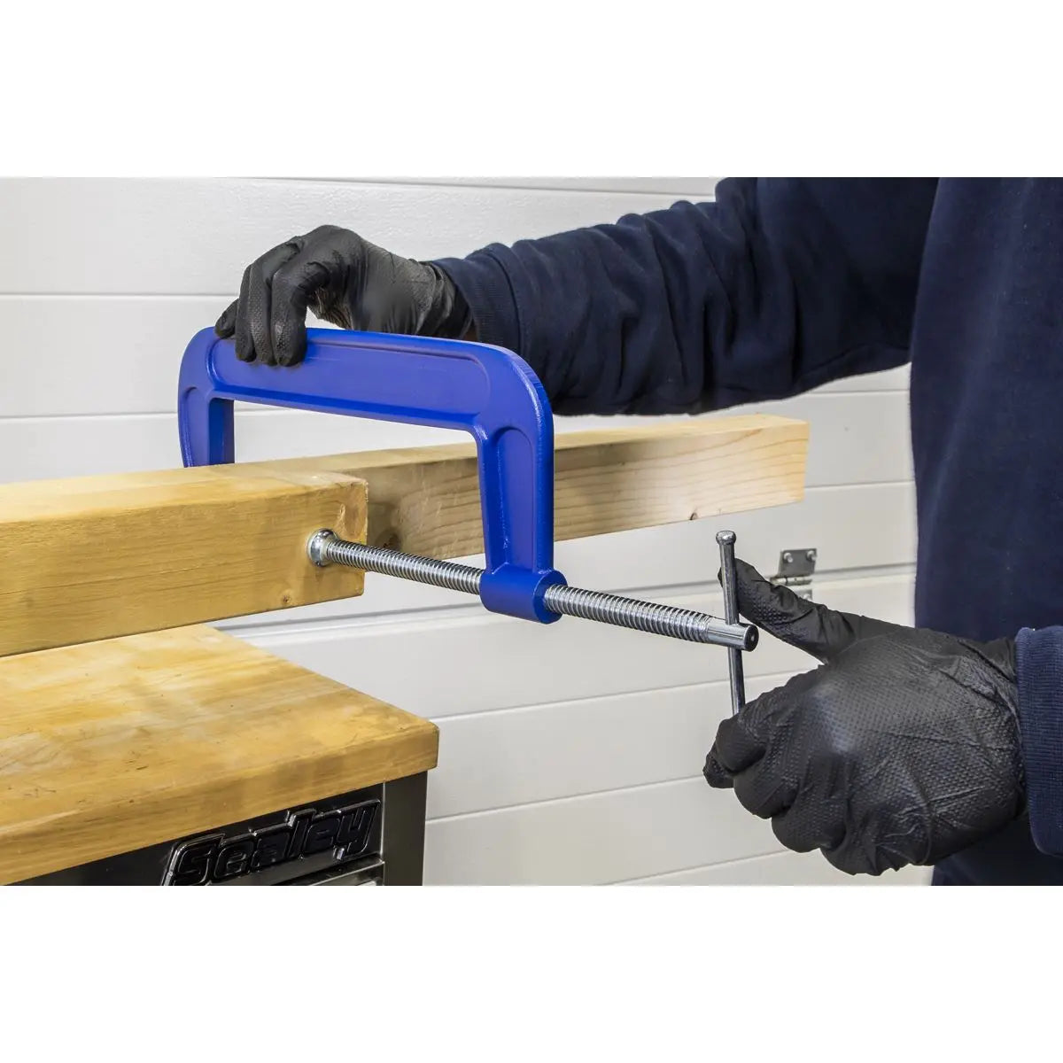 Sealey G-Clamp 200mm - Pack of 4 