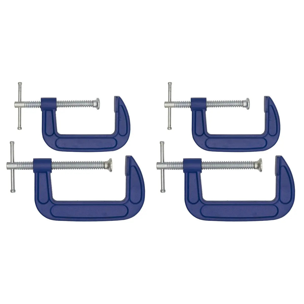 Sealey G-Clamp Set 75mm & 100mm - 4pc 