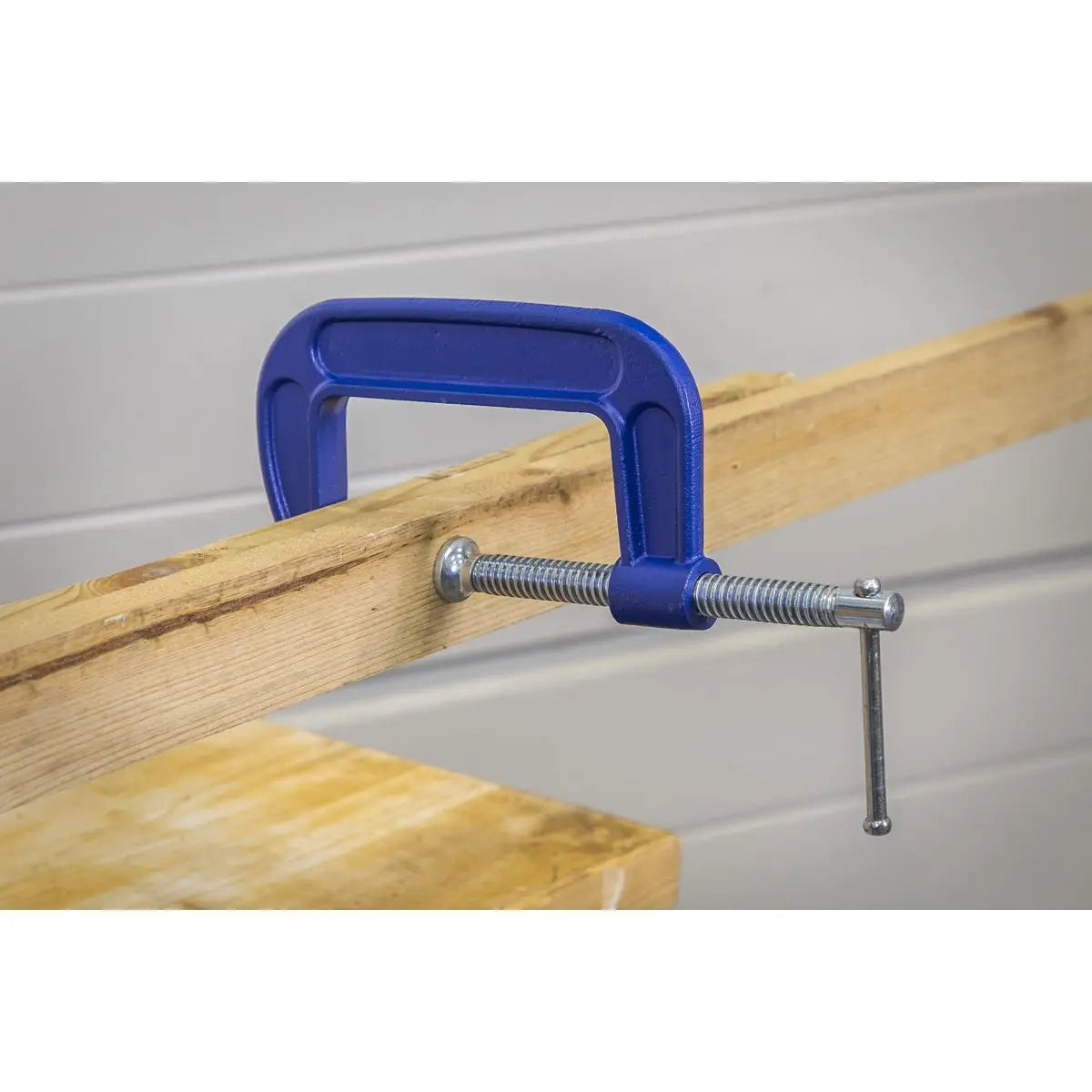 Sealey G-Clamp Set 75mm & 100mm - 4pc 