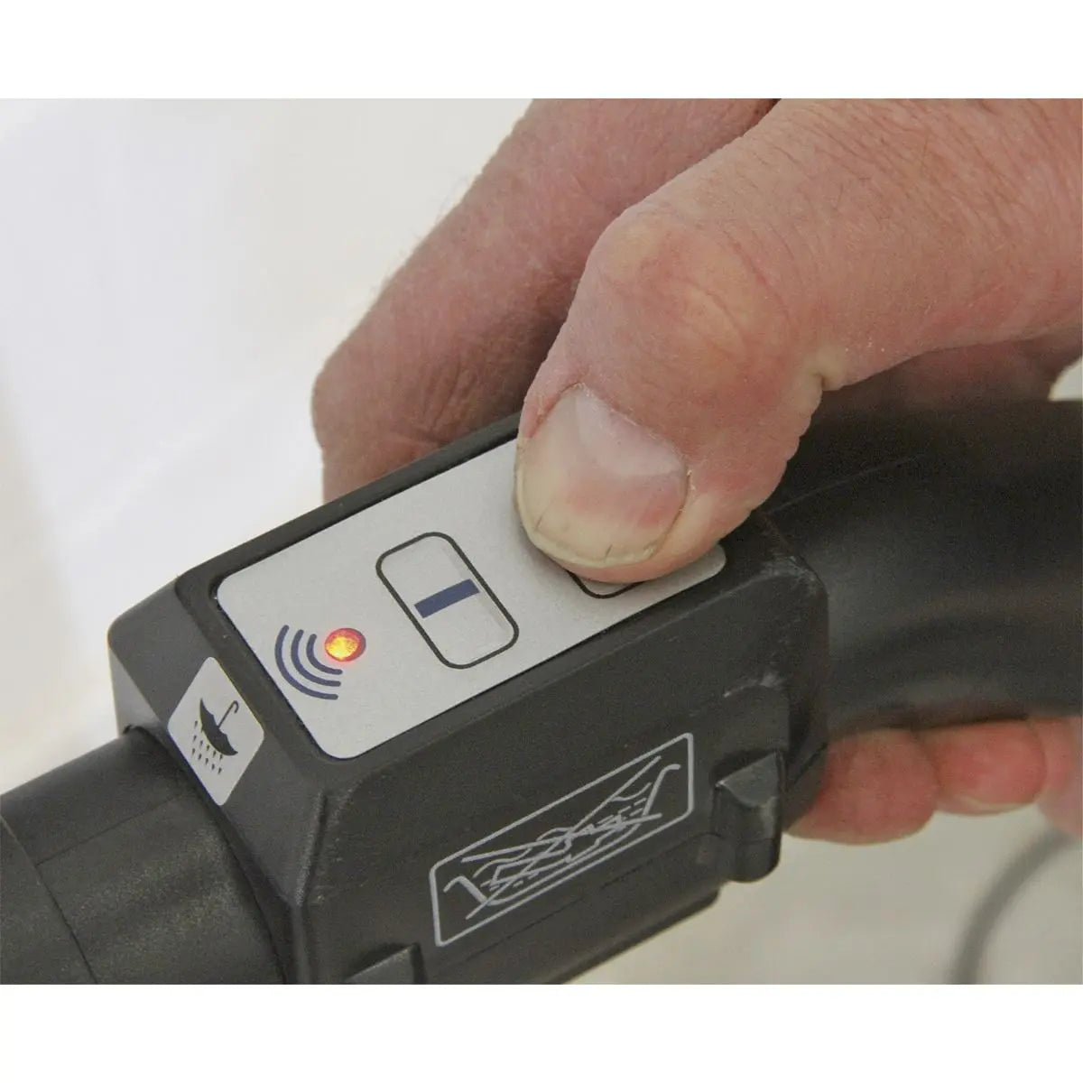 Sealey Garage Vacuum 1500W with Remote Control - Wall Mounting 