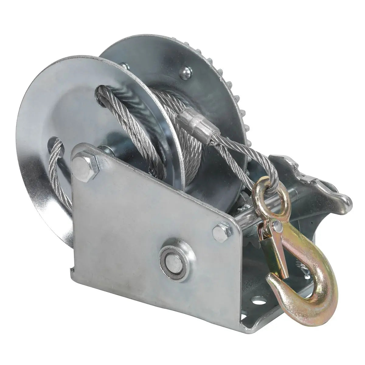 Sealey Geared Hand Winch 540kg Capacity with Cable 