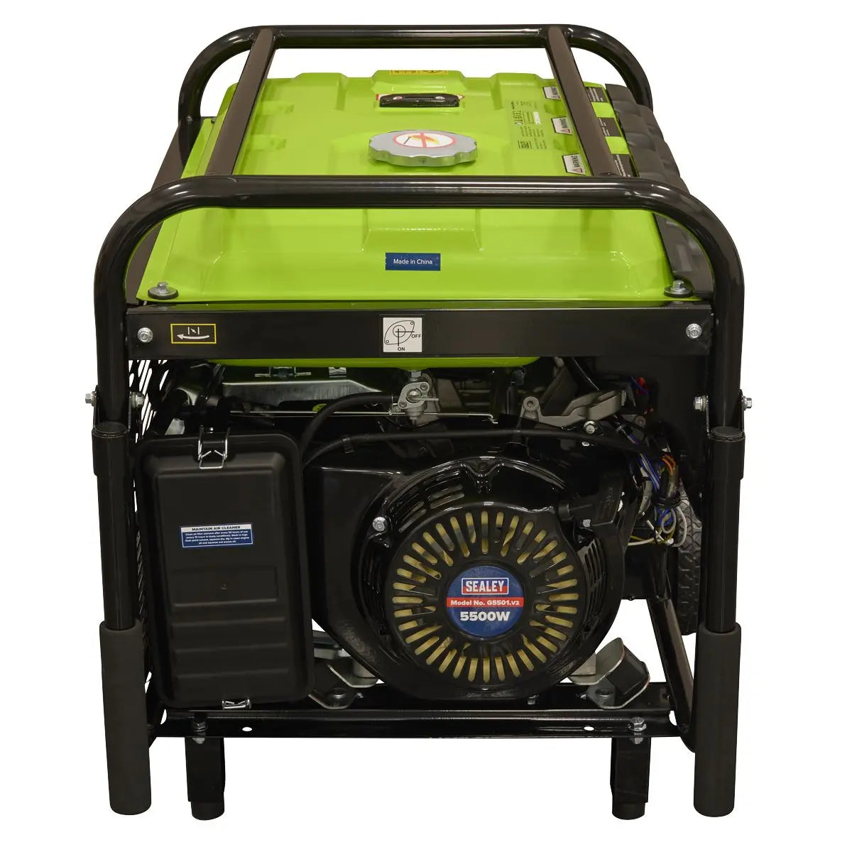 Sealey Generator 5500W 110/230V 13hp  White Rose Tools