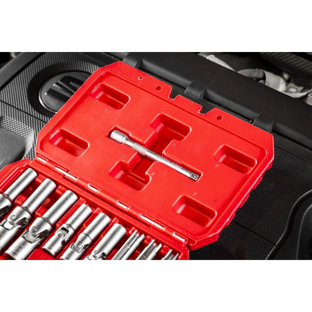 Sealey Glow Plug Socket Set 18pc 1/4"Sq & 3/8"Sq Drive  White Rose Tools