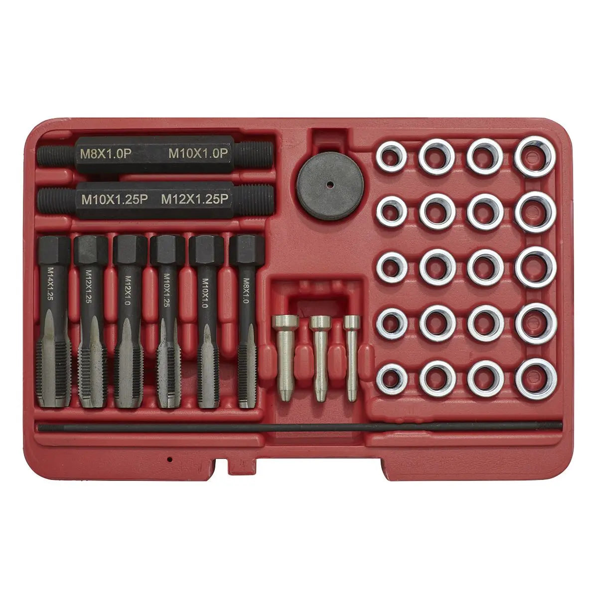 Sealey Glow Plug Thread Repair Set 33pc 