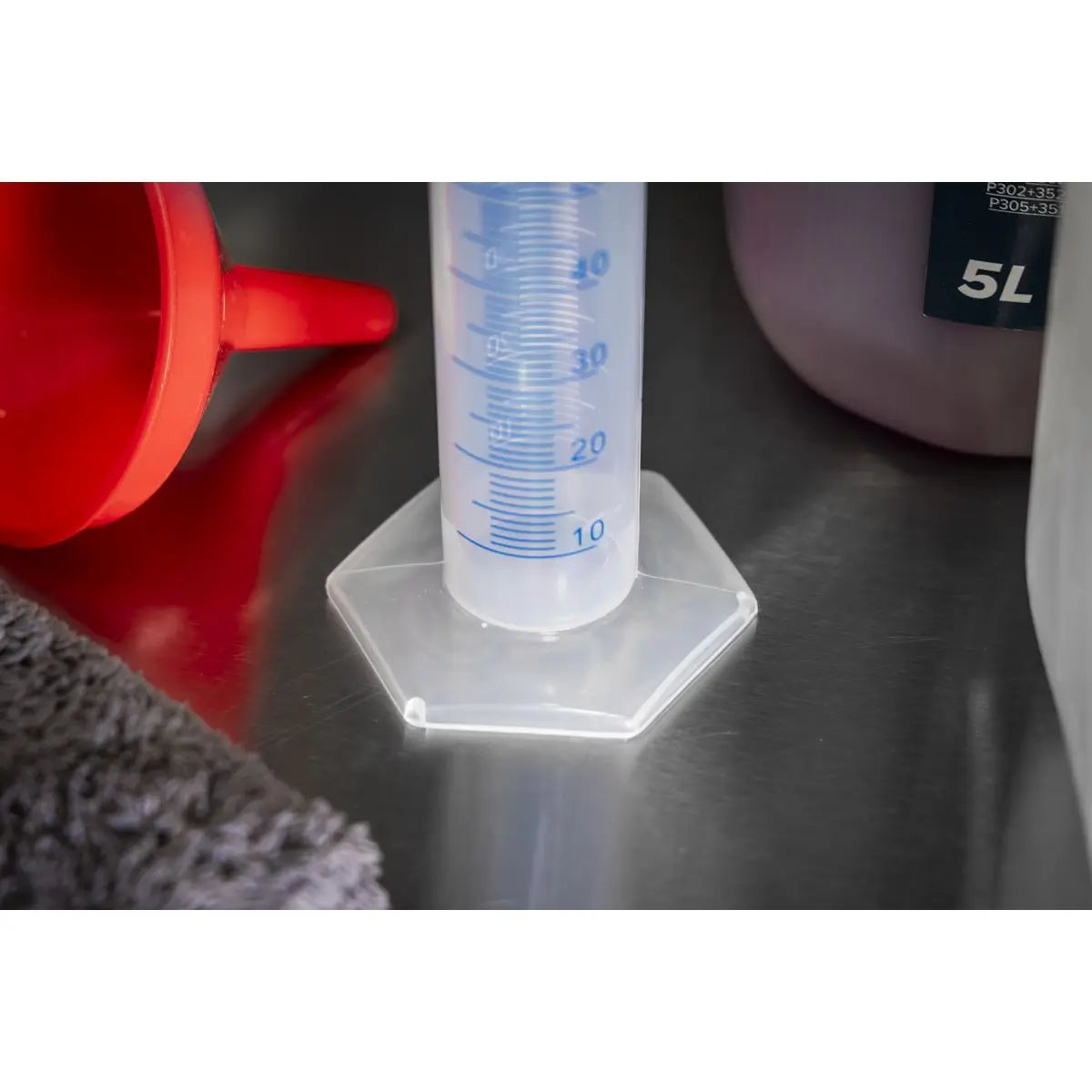 Sealey Graduated Measuring Cylinder Set 5pc  White Rose Tools
