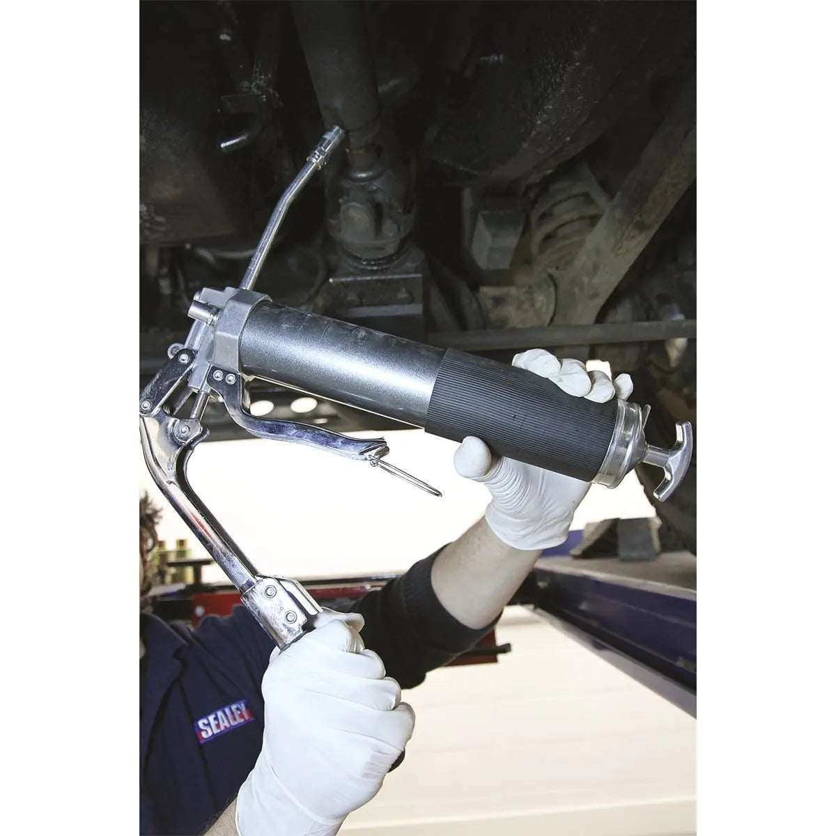 Sealey Grease Gun 2-Way Operating 3-Way Fill Heavy-Duty 