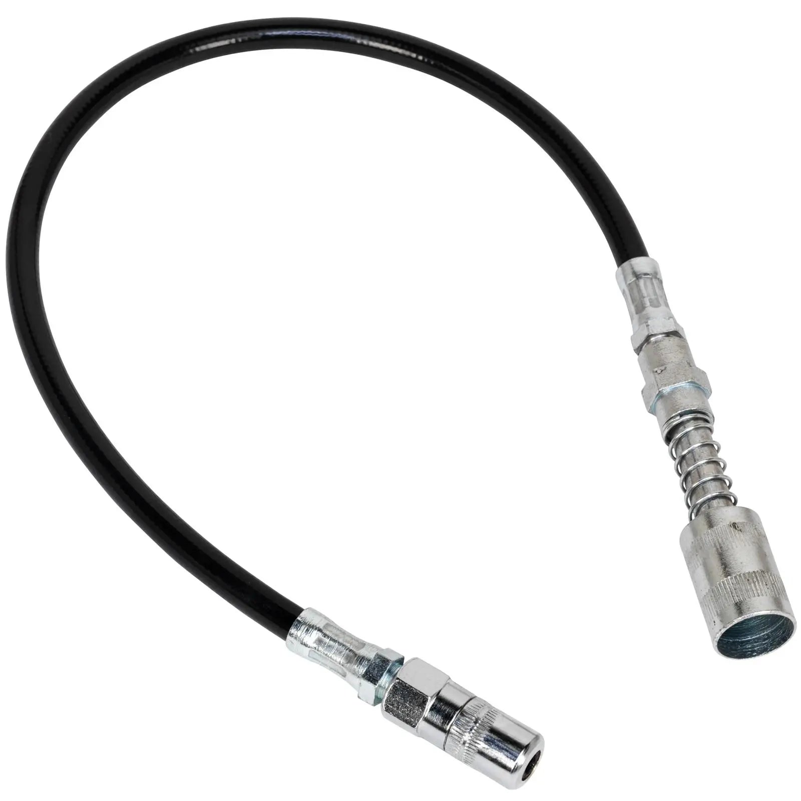 Sealey Grease Gun Flexible Rubber Snap On Extension Hose Quick Release Coupling 