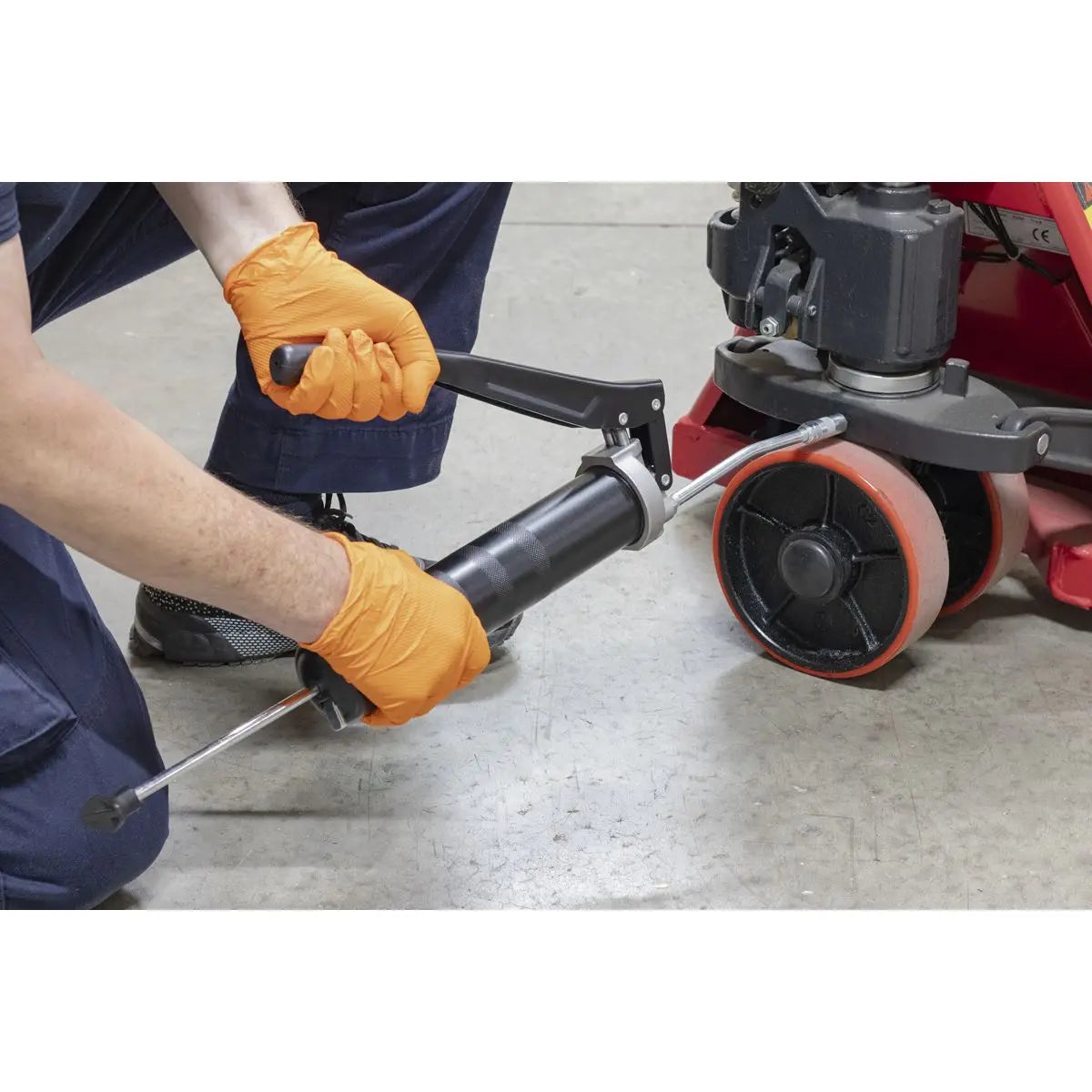 Sealey Grease Gun Heavy-Duty Dual Piston 3-Way Fill 