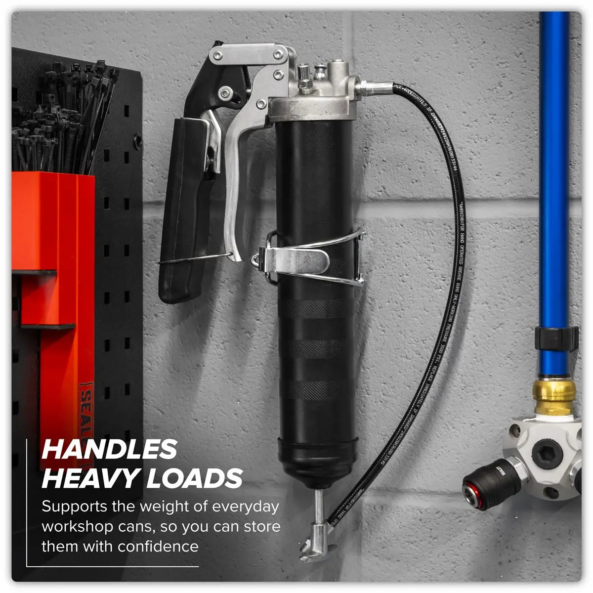 Sealey Grease Gun Holder  White Rose Tools