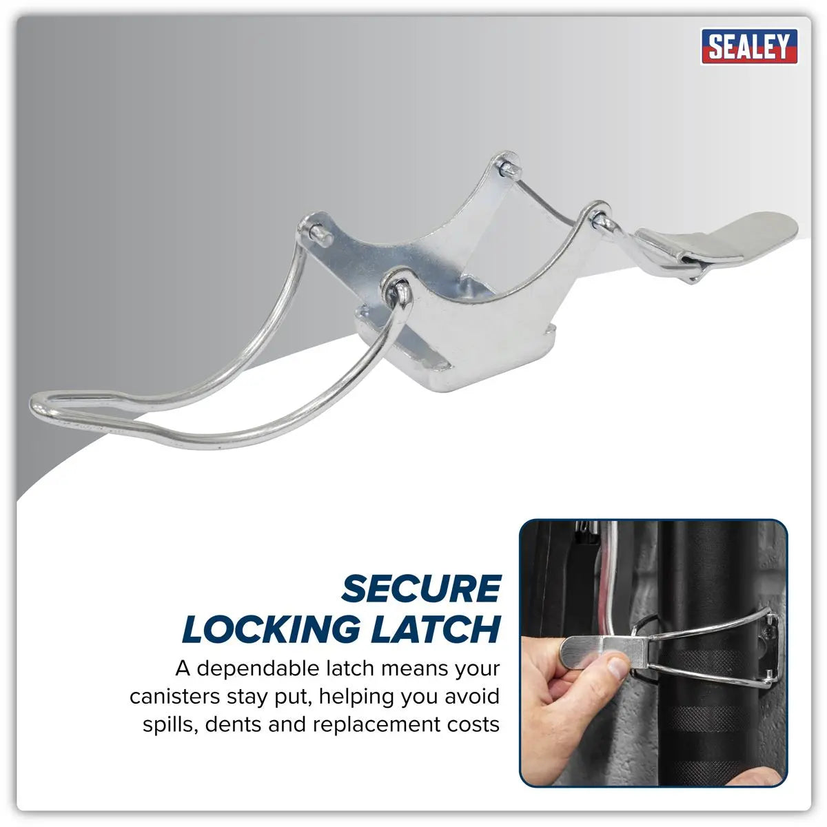 Sealey Grease Gun Holder  White Rose Tools