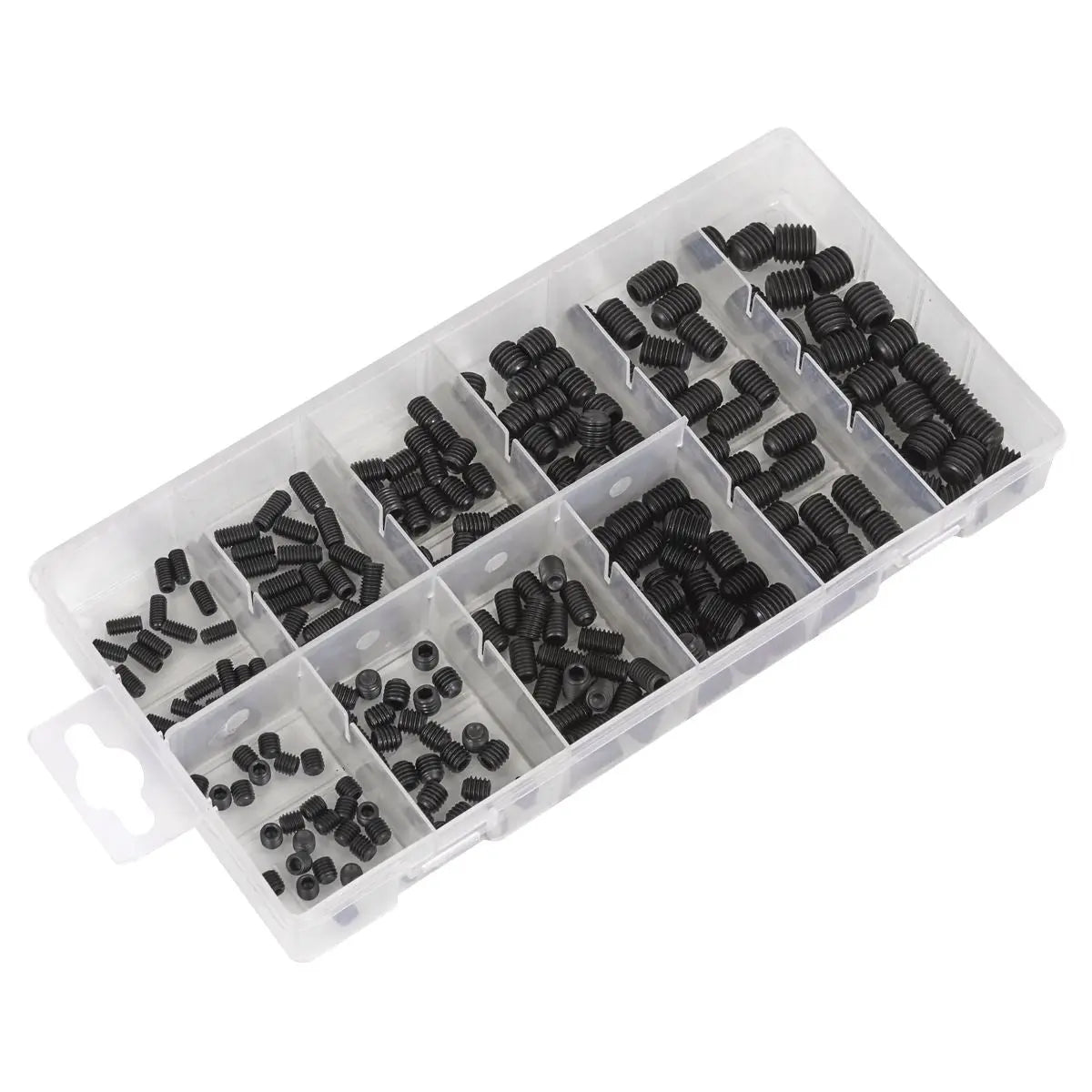 Sealey Grub Screw Assortment 250pc DIN 916 M4-M10 Metric 