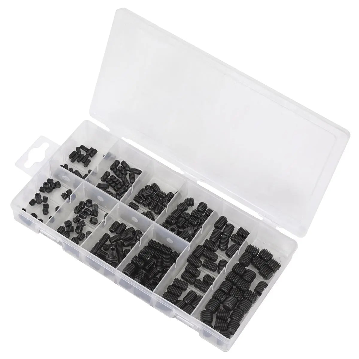 Sealey Grub Screw Assortment 250pc DIN 916 M4-M10 Metric 