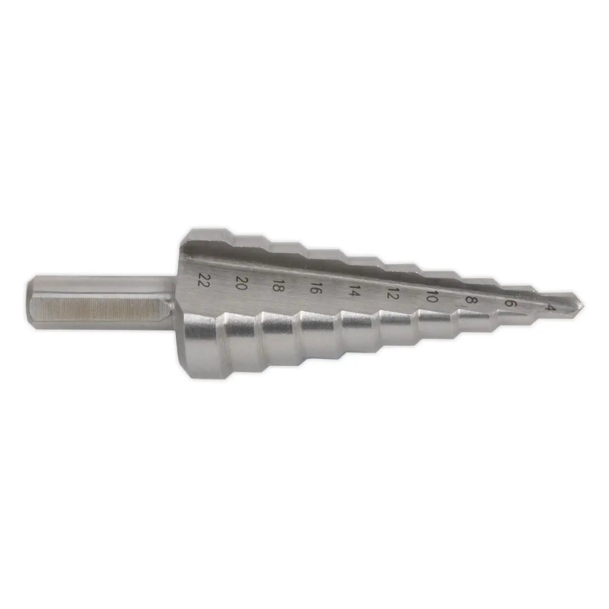 Sealey HSS 4341 Step Drill Bit 4-22mm Double Flute 