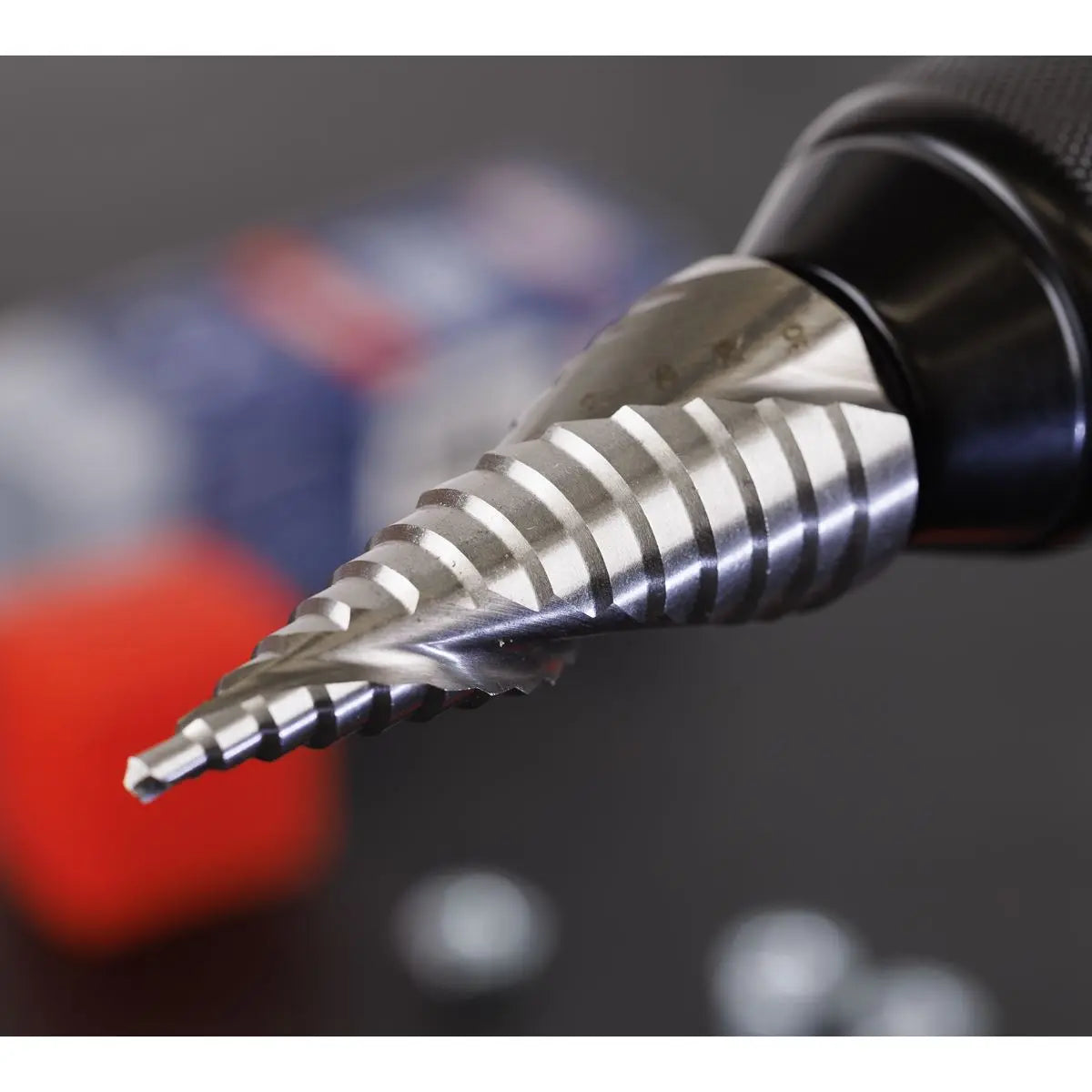 Sealey HSS 4341 Step Drill Bit 4-30mm Spiral Flute  White Rose Tools