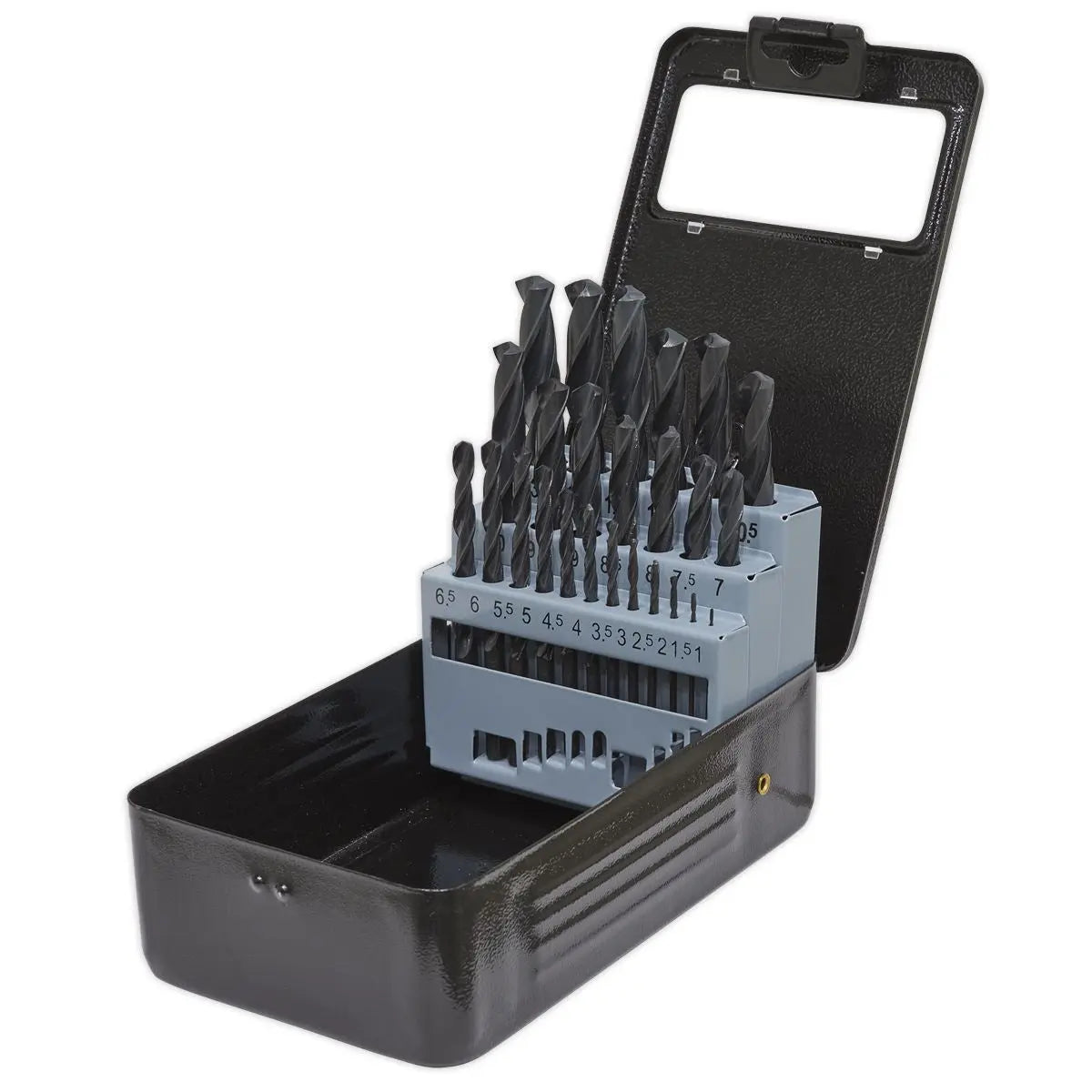 Sealey HSS Roll Forged Drill Bit Set 25pc Ø1-13mm 