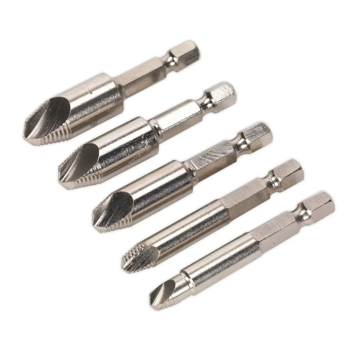 Sealey HSS Screw Extractor Set 5pc 
