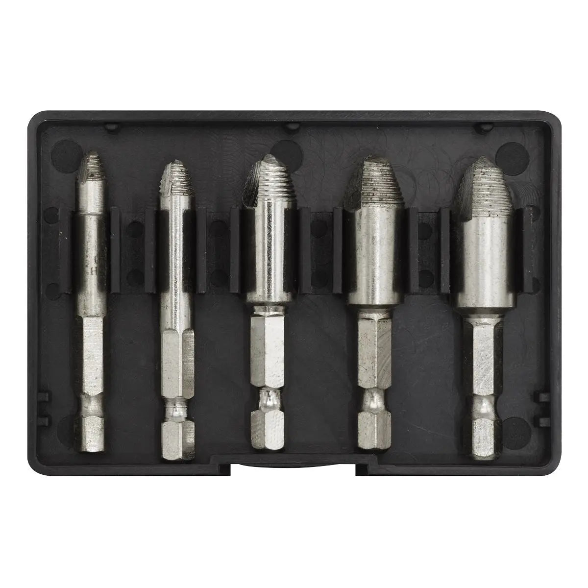 Sealey HSS Screw Extractor Set 5pc 