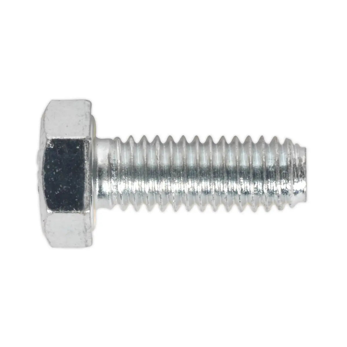 Sealey HT Setscrew M6 x 16mm 8.8 Zinc Pack of 50 
