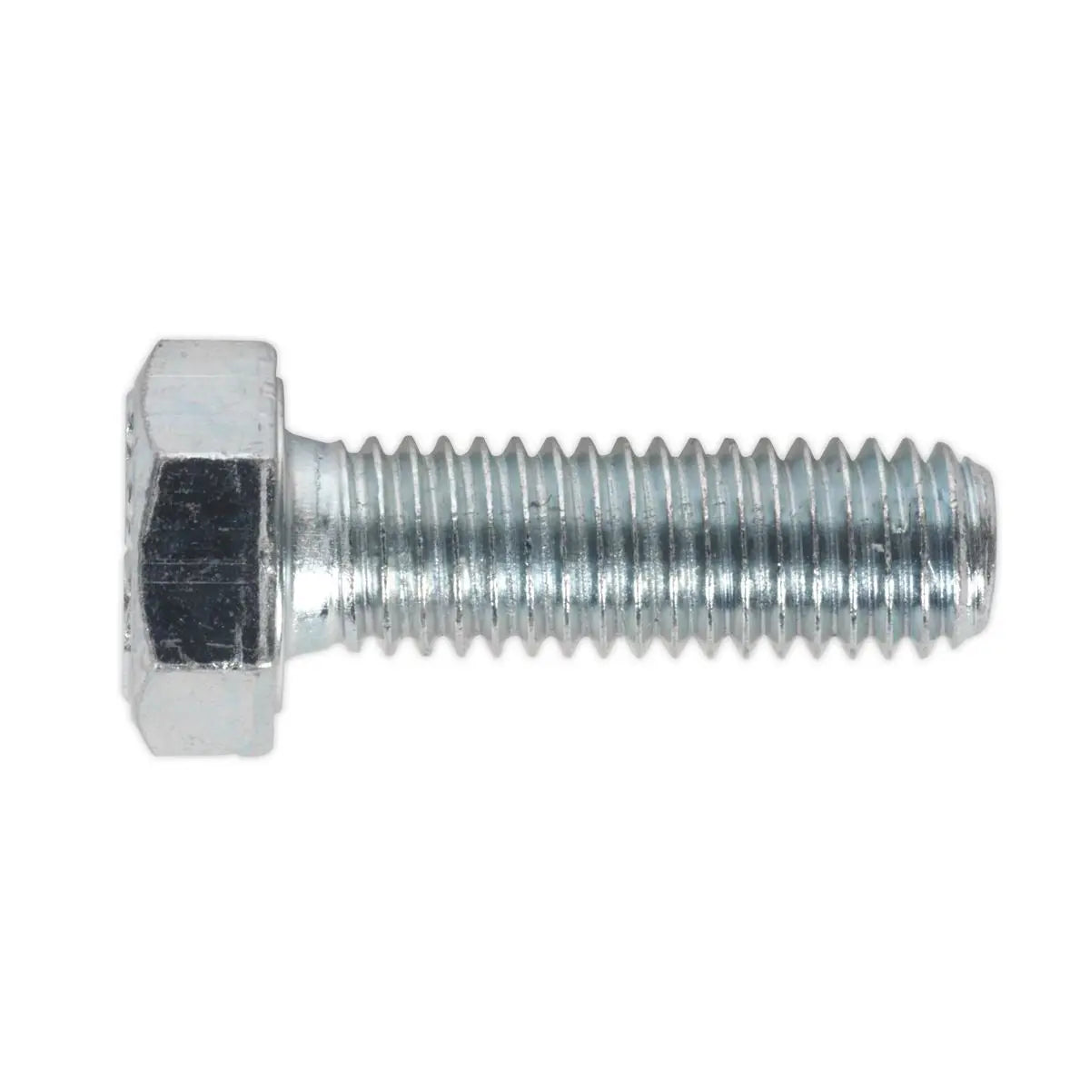 Sealey HT Setscrew M8 x 25mm 8.8 Zinc Pack of 50 