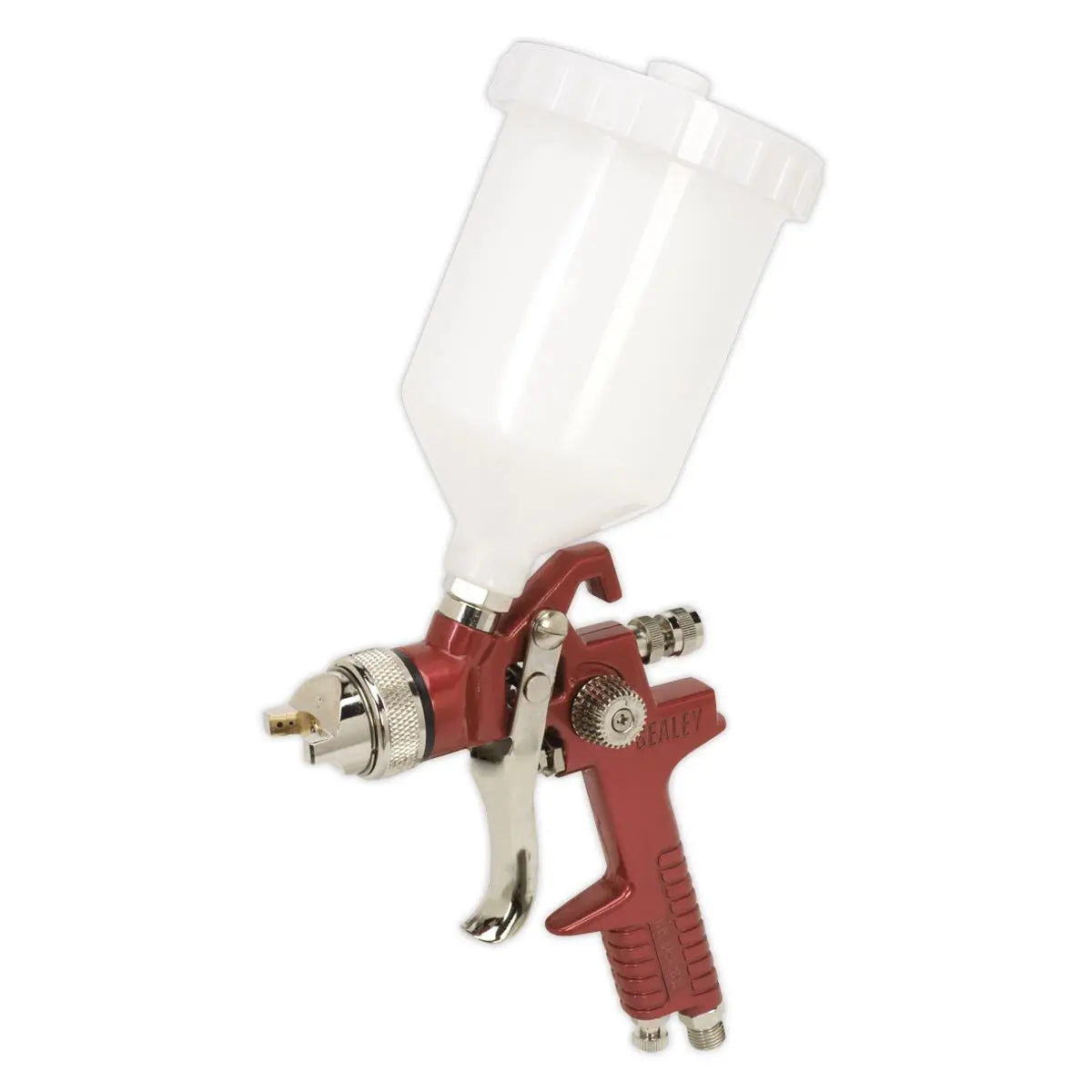 Sealey HVLP Gravity Feed Spray Gun 1.3mm Set-Up 