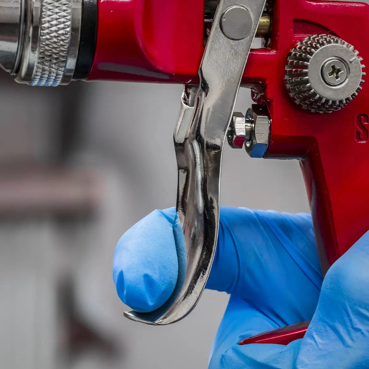 Sealey HVLP Gravity Feed Spray Gun 1.3mm Set-Up 
