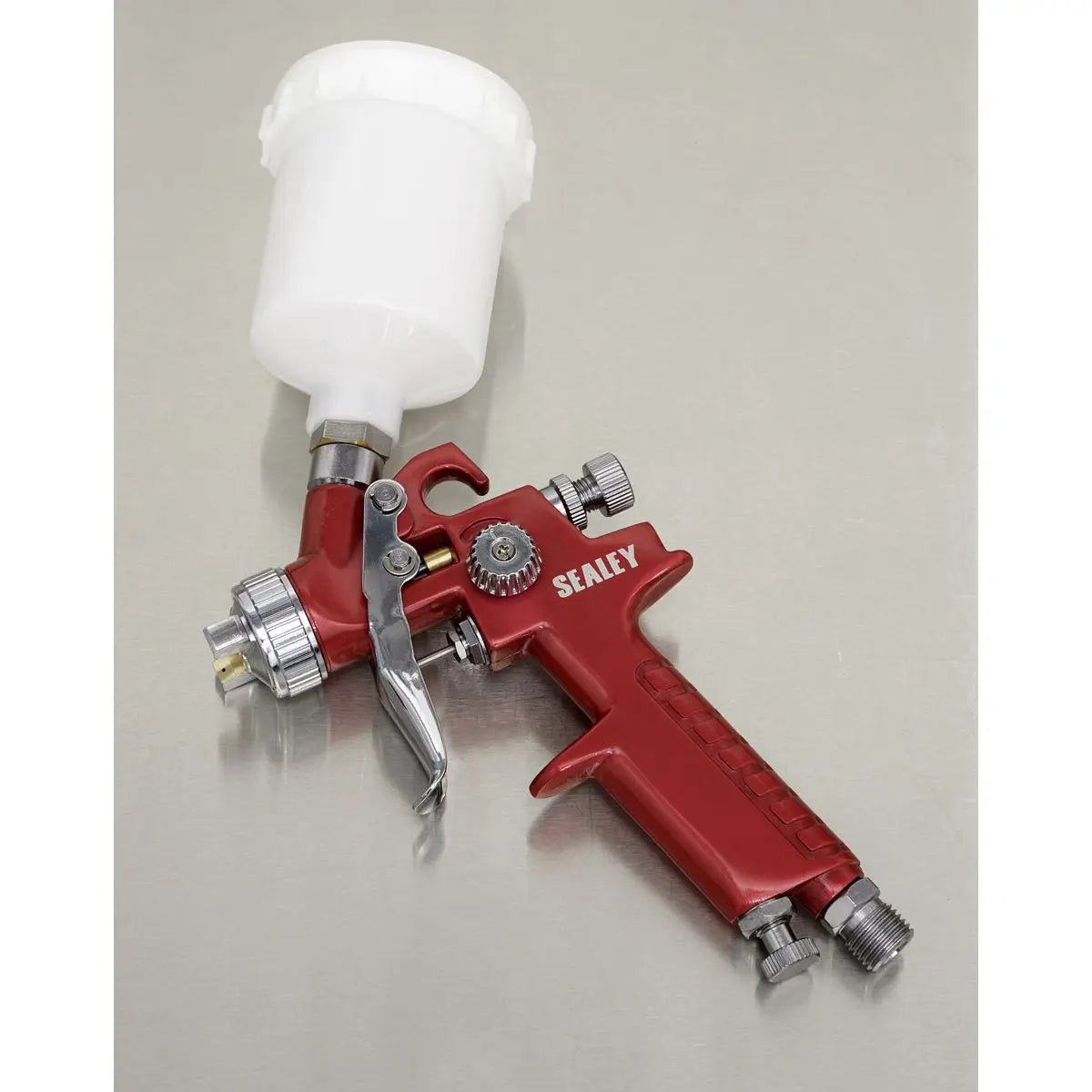 Sealey HVLP Gravity Feed Touch-Up Spray Gun - 0.8mm Set-Up 