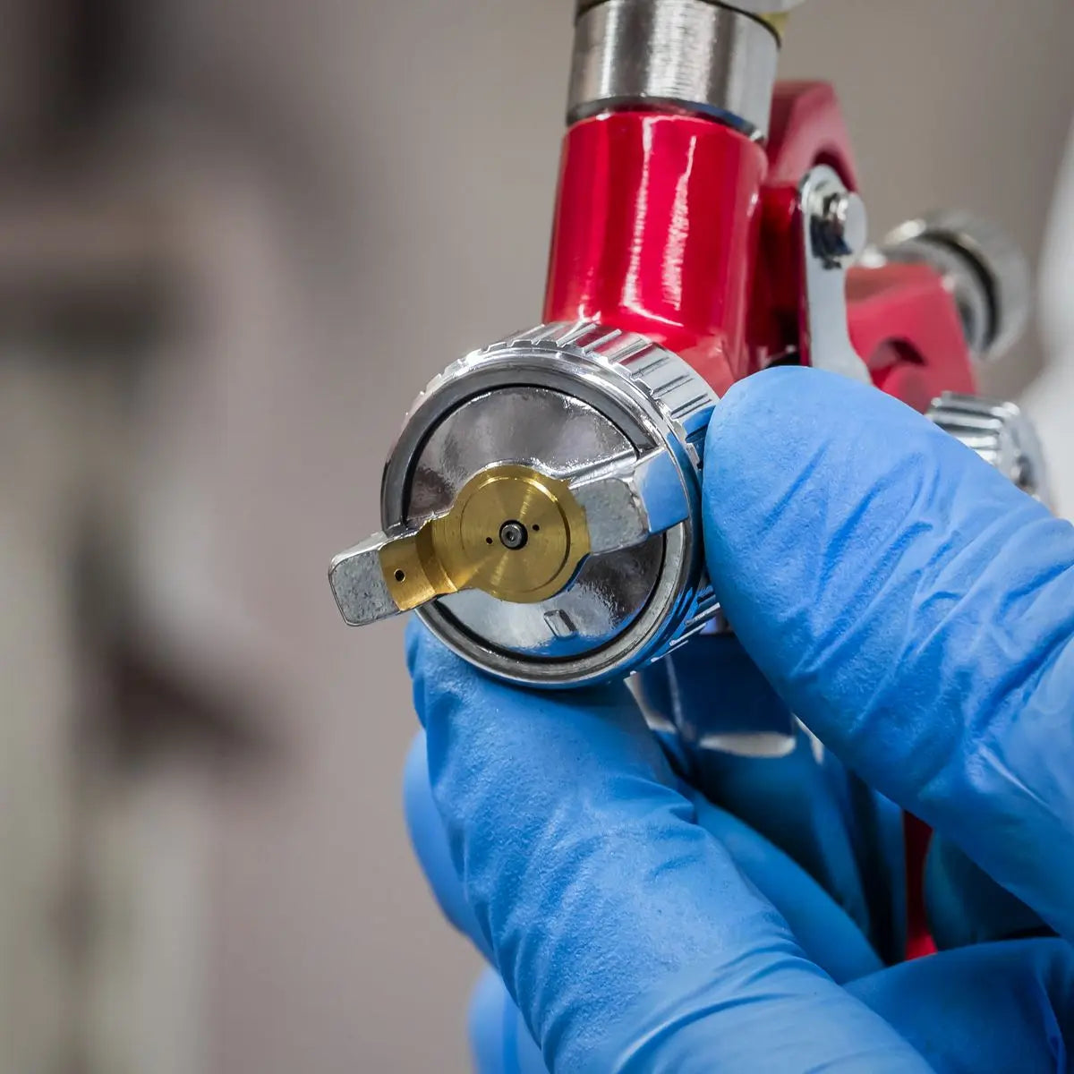 Sealey HVLP Gravity Feed Touch-Up Spray Gun - 0.8mm Set-Up 