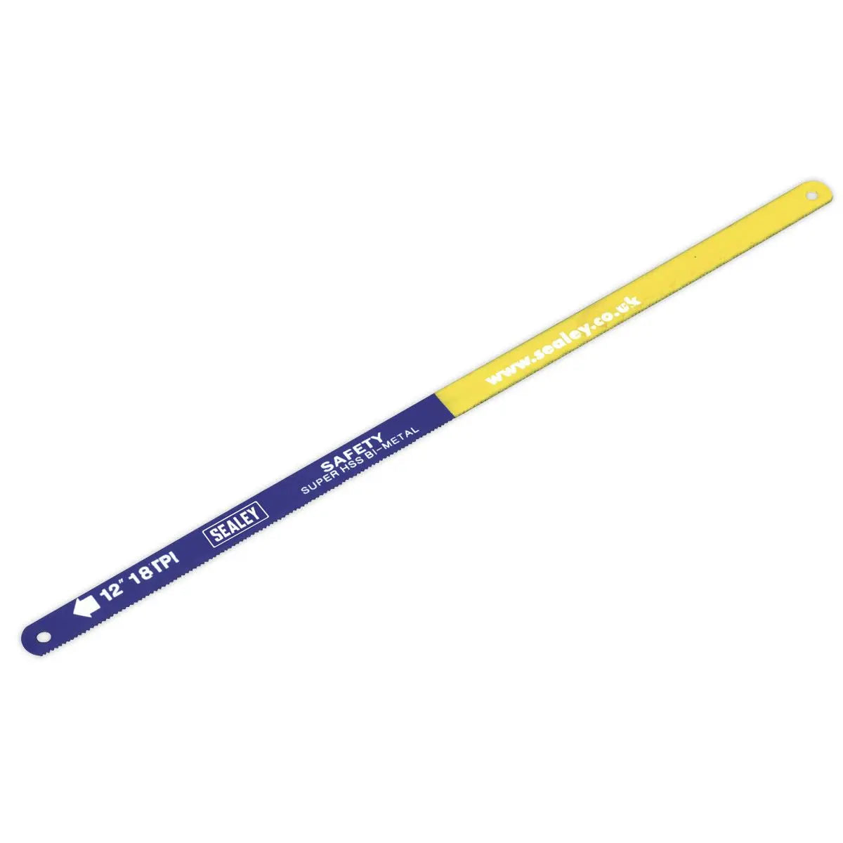 Sealey Hacksaw Blade 300mm HSS Bi-Metal 18tpi Pack of 10 