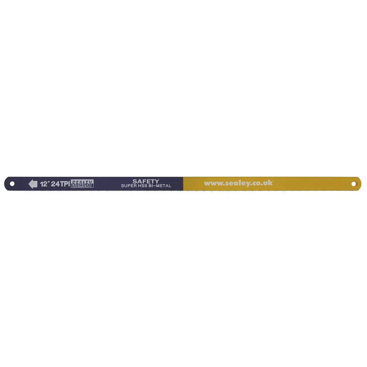 Sealey Hacksaw Blade 300mm HSS Bi-Metal 24tpi Pack of 5 