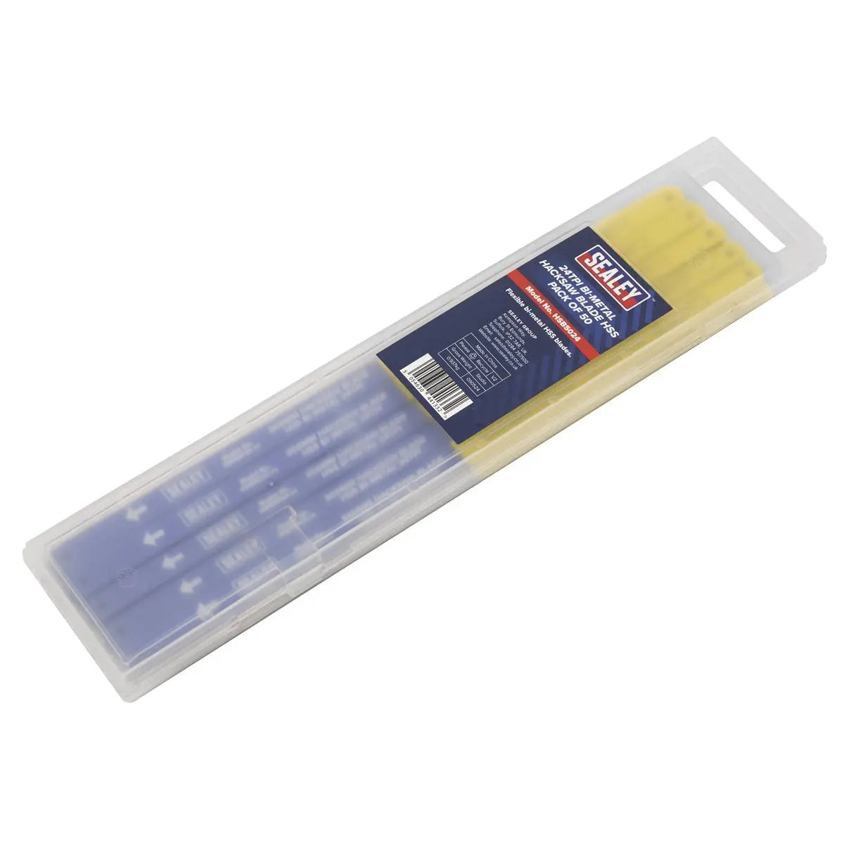 Sealey Hacksaw Blade 300mm HSS Bi-Metal 24tpi Pack of 50 