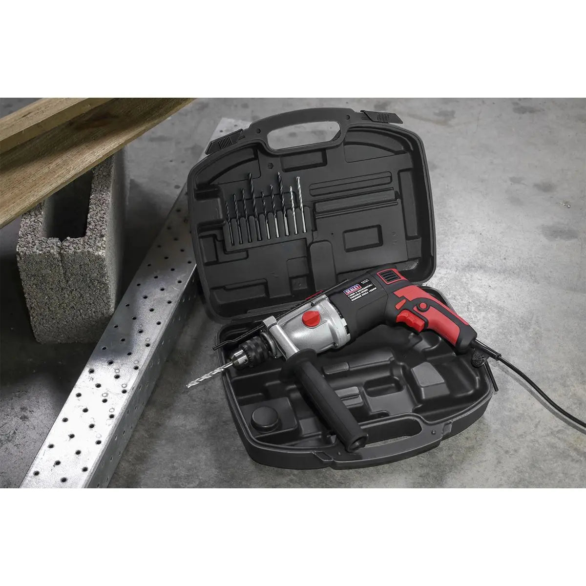 Sealey Hammer Drill Ø13mm 2 Mechanical/Variable Speed 1050W/230V 