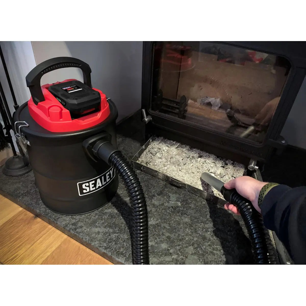 Sealey Handheld Ash Vacuum Cleaner 20V SV20 Series 15L - Body Only 