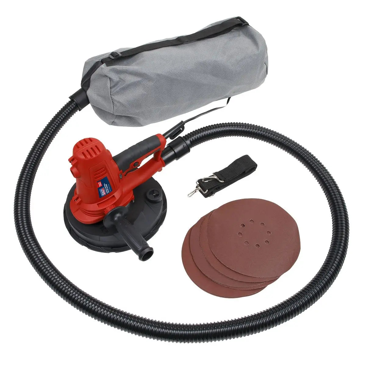Sealey Handheld Drywall Electric Sander Ø215mm 1050W  White Rose Tools
