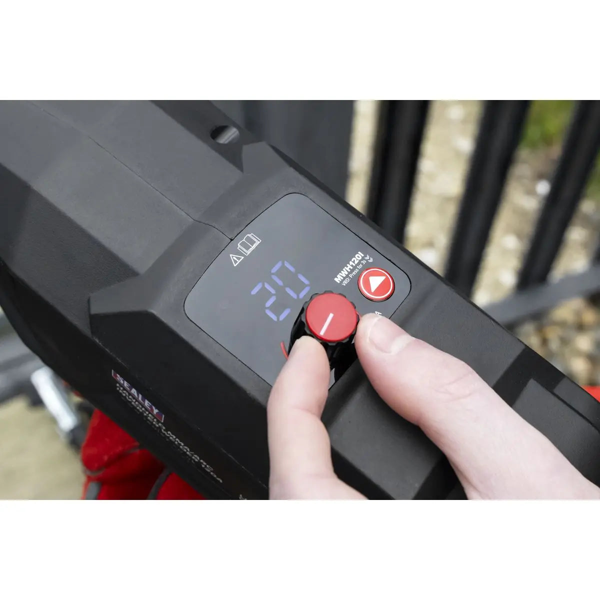 Sealey Handheld MMA/ARC Inverter Welder 120A  White Rose Tools