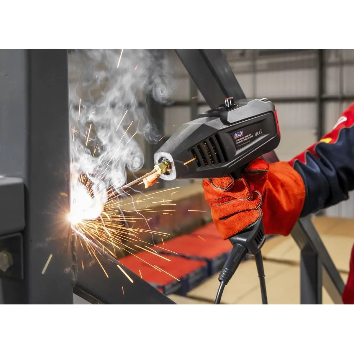 Sealey Handheld MMA/ARC Inverter Welder 120A  White Rose Tools
