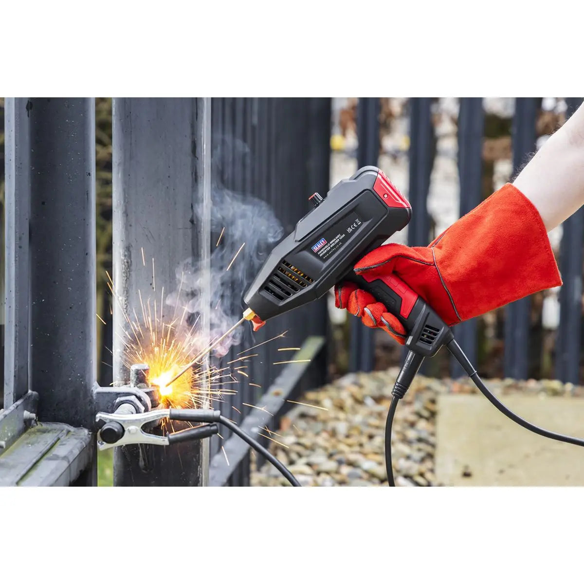 Sealey Handheld MMA/ARC Inverter Welder 120A  White Rose Tools