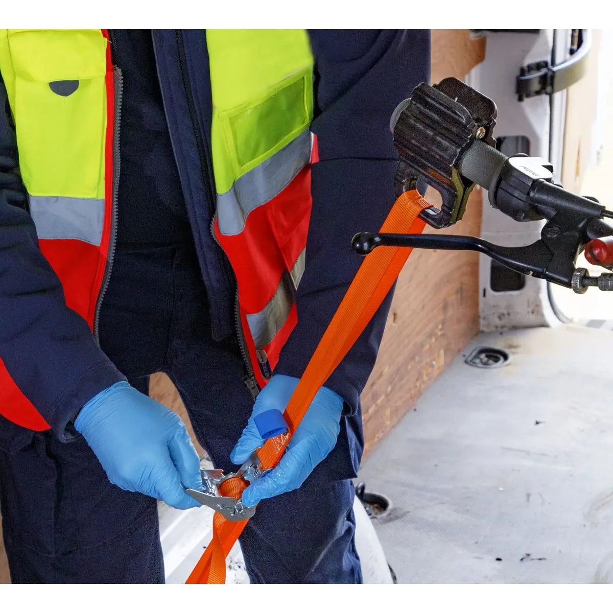 Sealey Handlebar Tie Down Clamp - Pair 