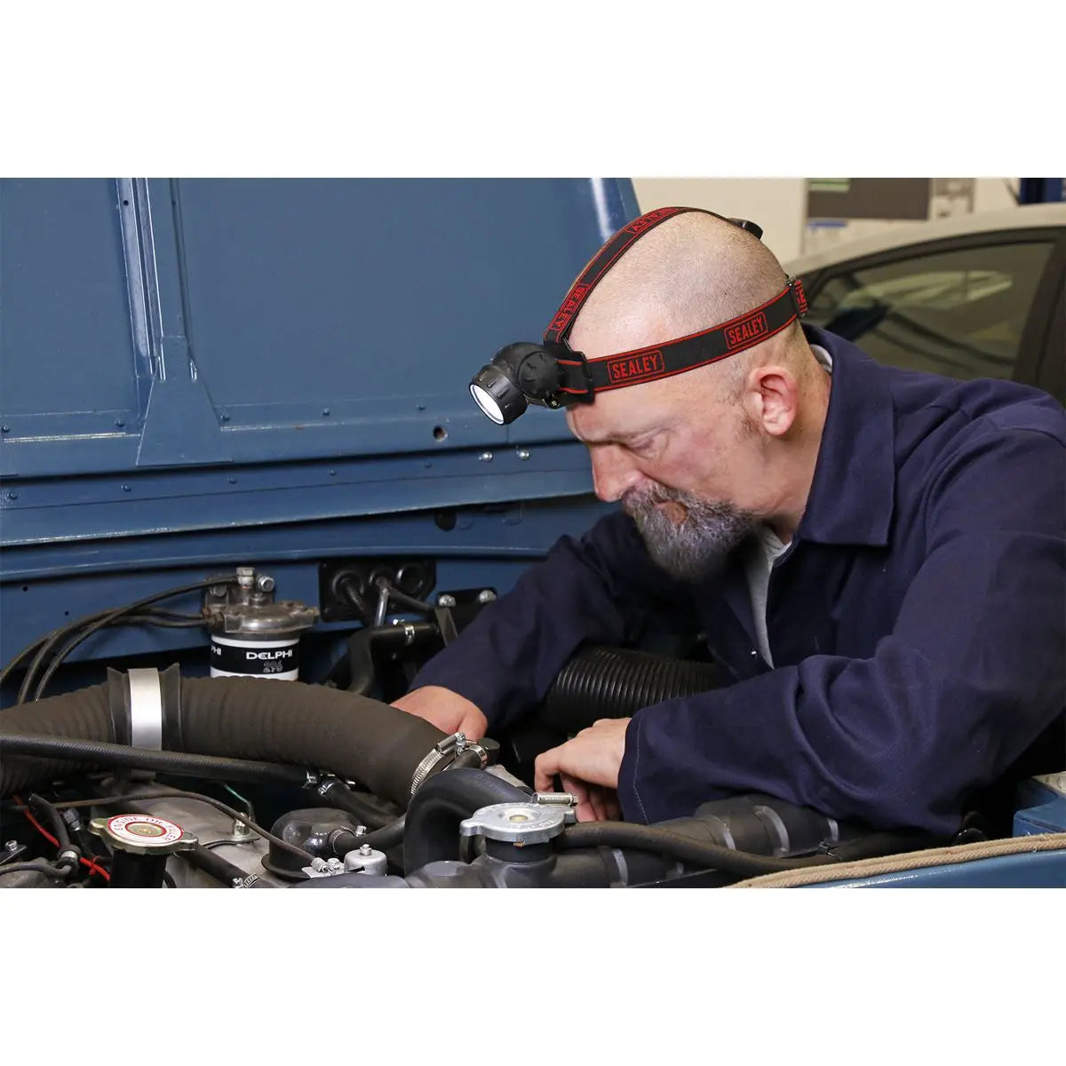 Sealey Head Torch 3W COB LED 