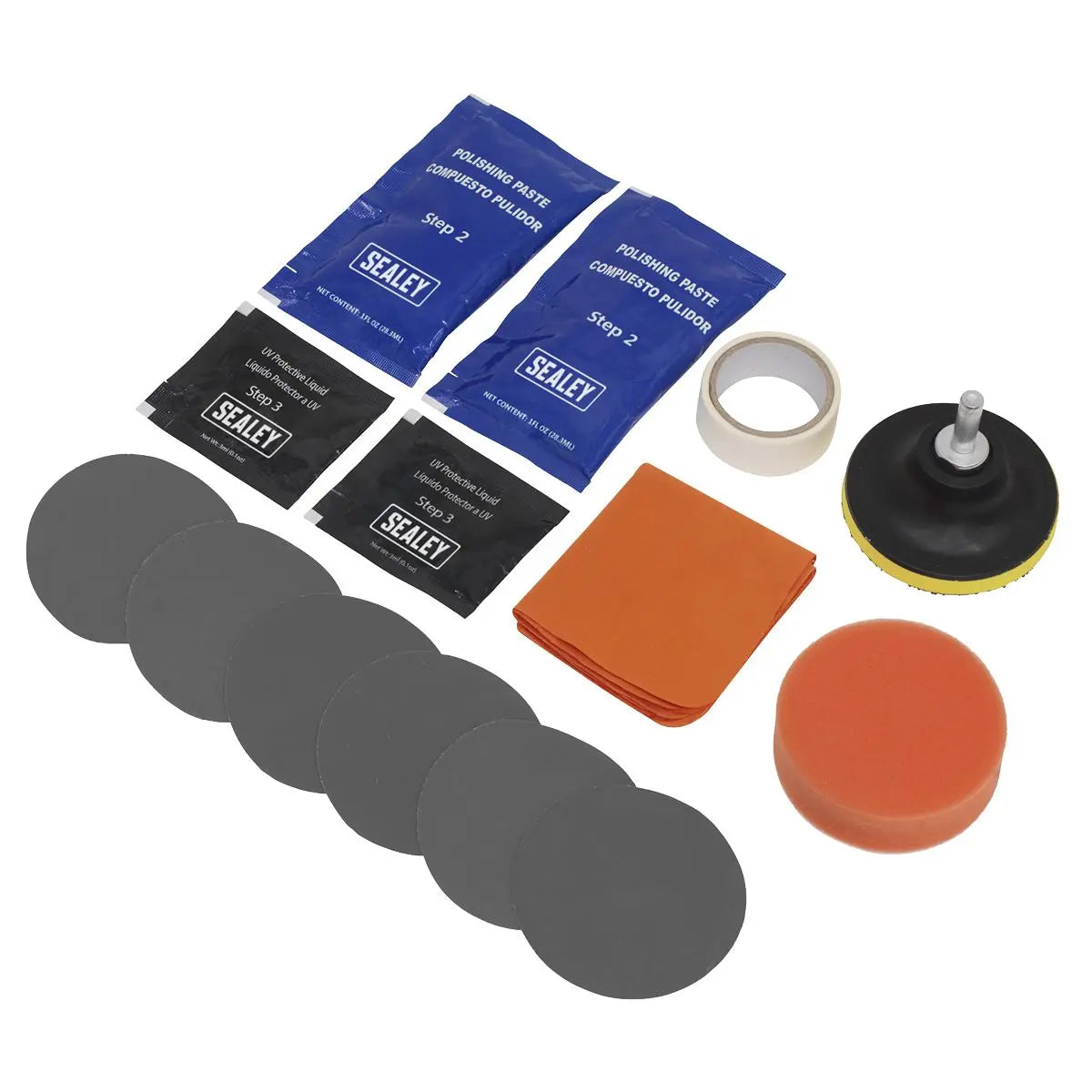 Sealey Headlight Restoration Kit 