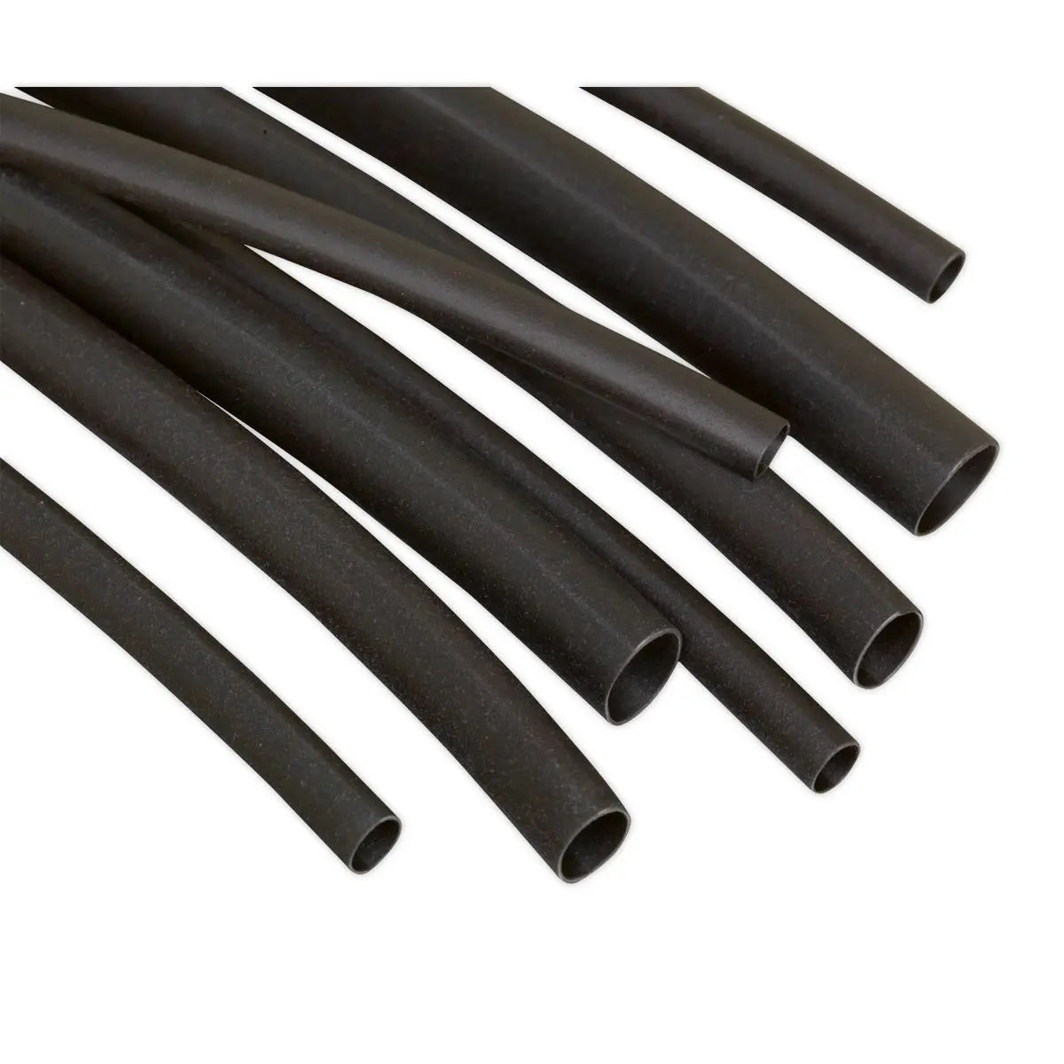 Sealey Heat Shrink Tubing Assortment 180pc 50 & 100mm Black 