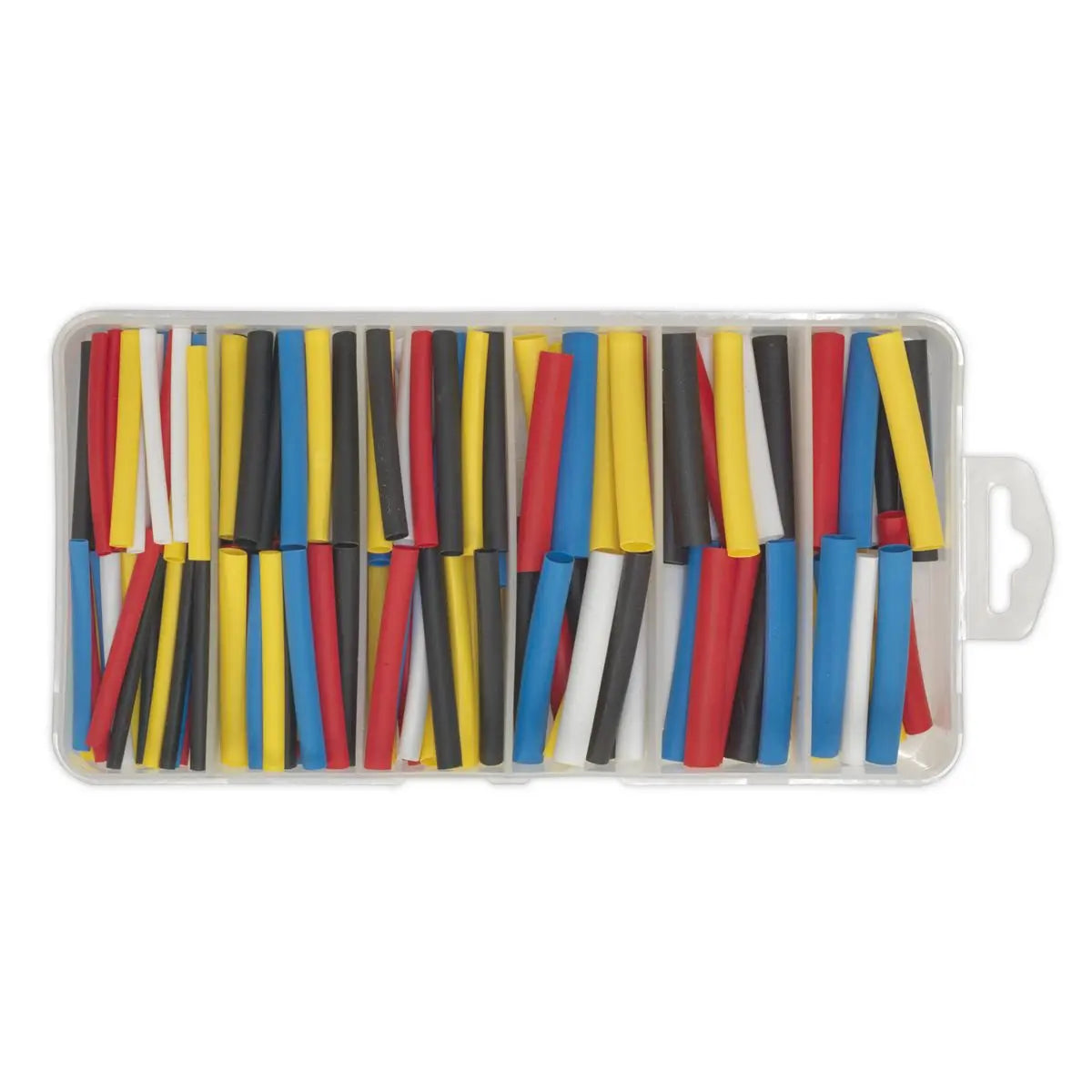 Sealey Heat Shrink Tubing Assortment 190pc 50mm Mixed Colours 