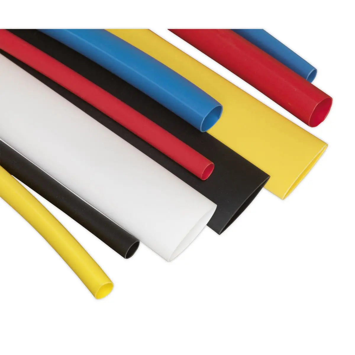 Sealey Heat Shrink Tubing Assortment 95pc 100mm Mixed Colours 