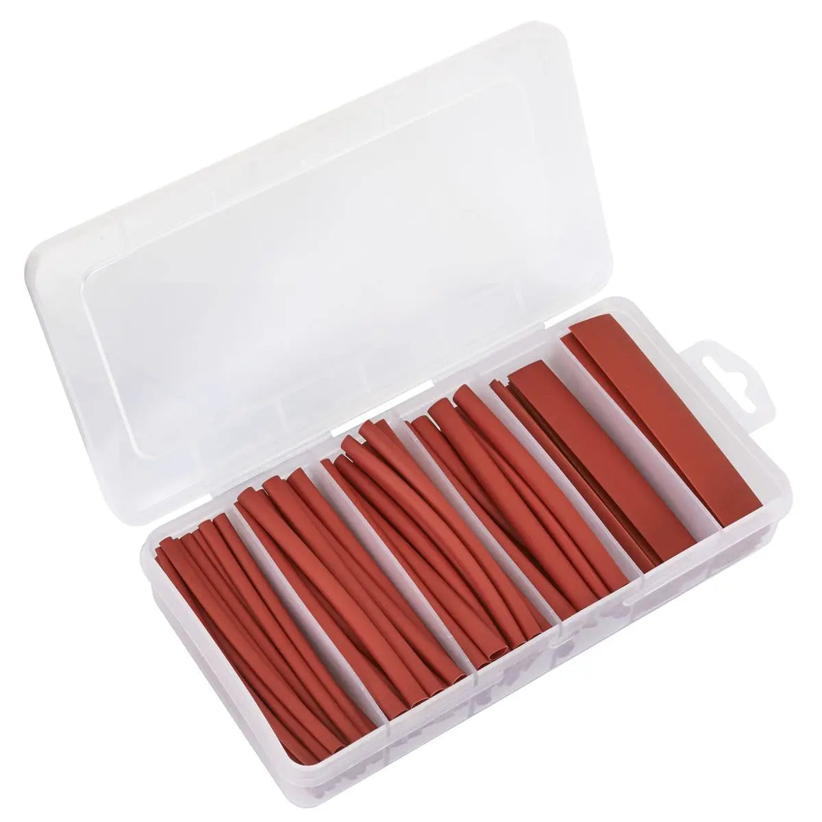 Sealey Heat Shrink Tubing Assortment 95pc 100mm Red  White Rose Tools