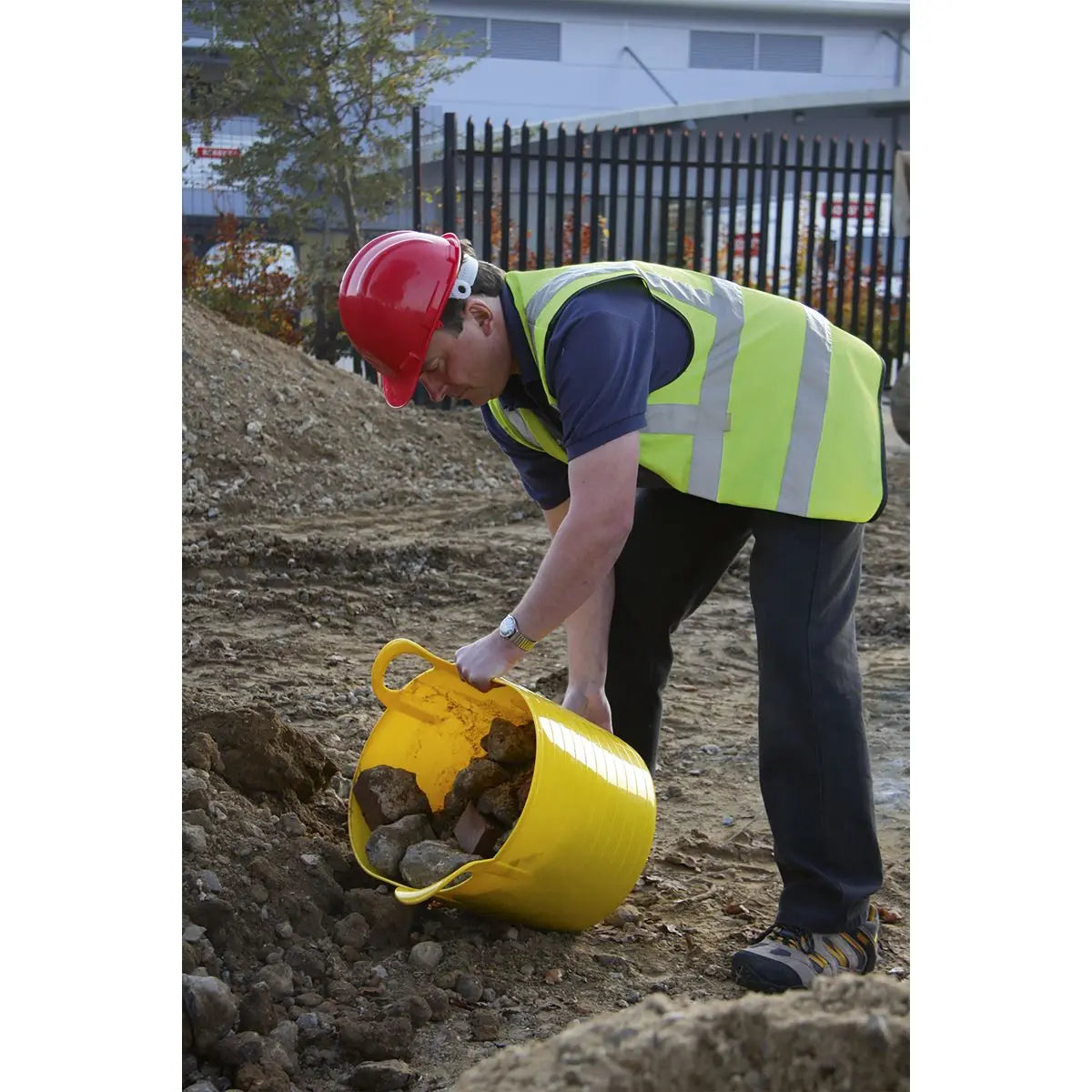 Sealey Heavy-Duty Flexi Tub 40L - Yellow 