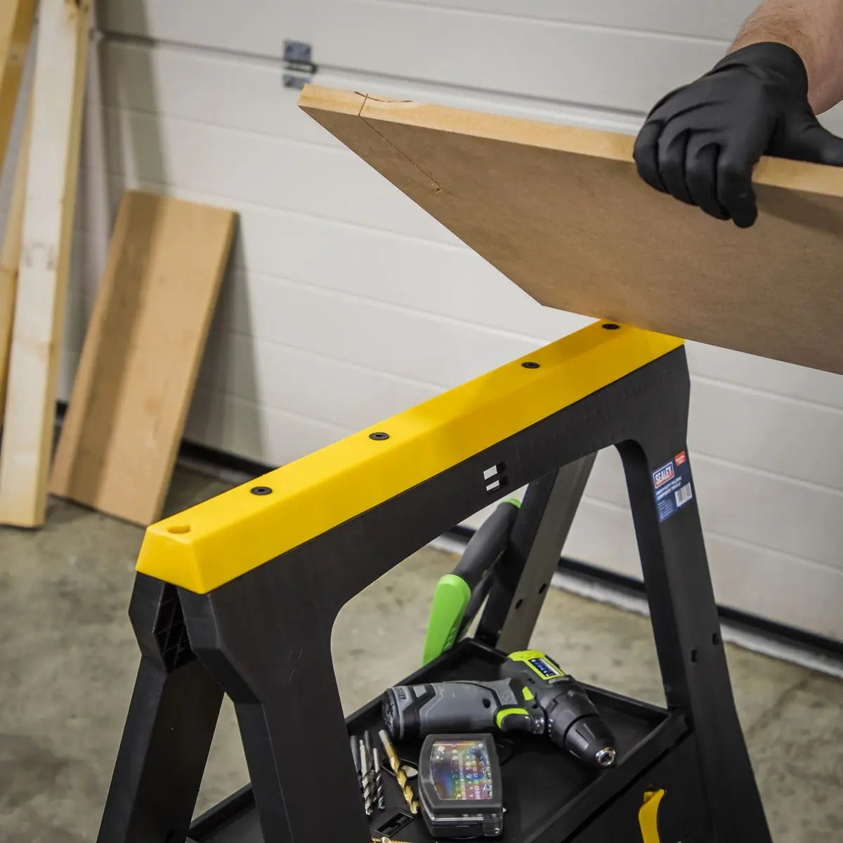Sealey Heavy-Duty Folding Composite Trestle 