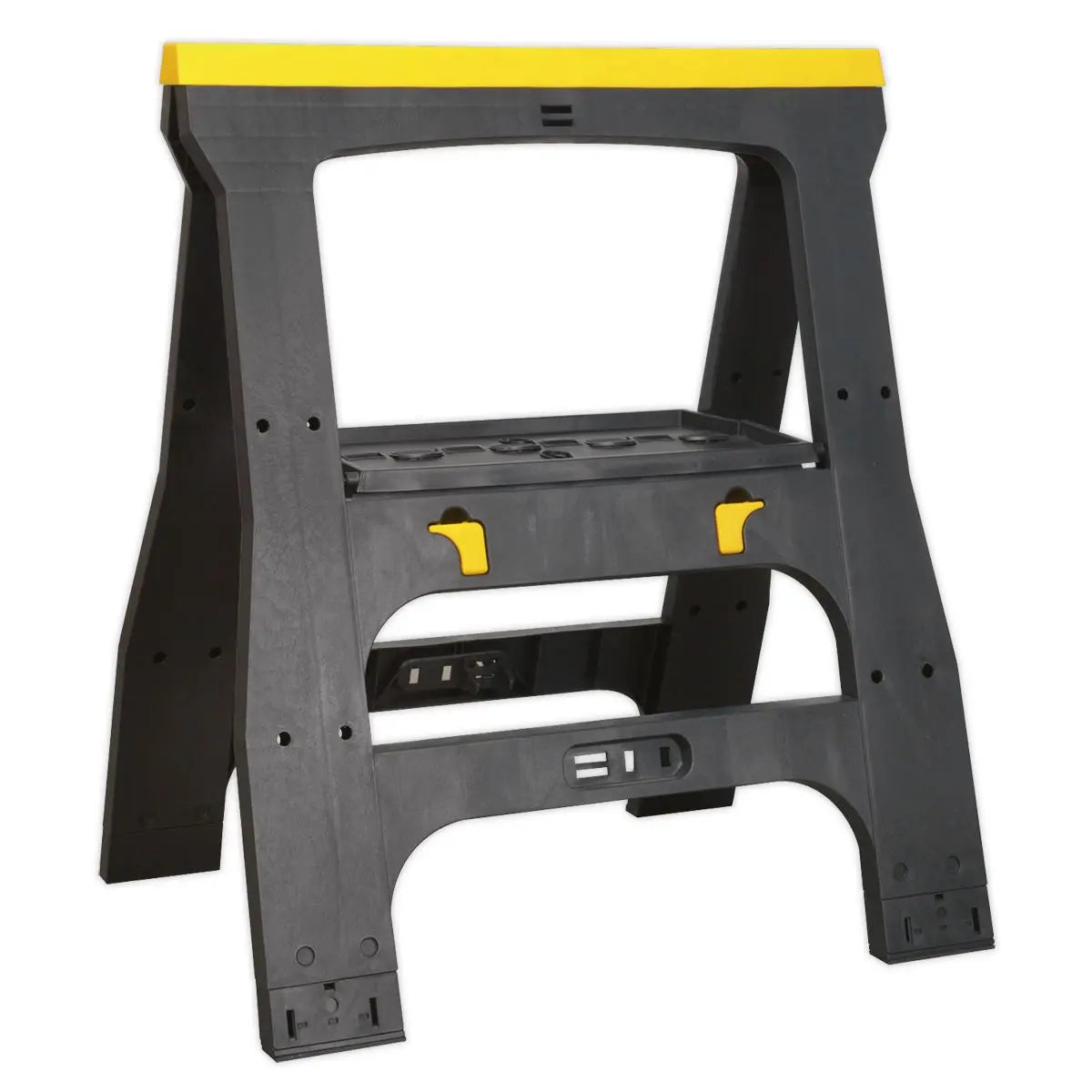 Sealey Heavy-Duty Folding Composite Trestles  White Rose Tools