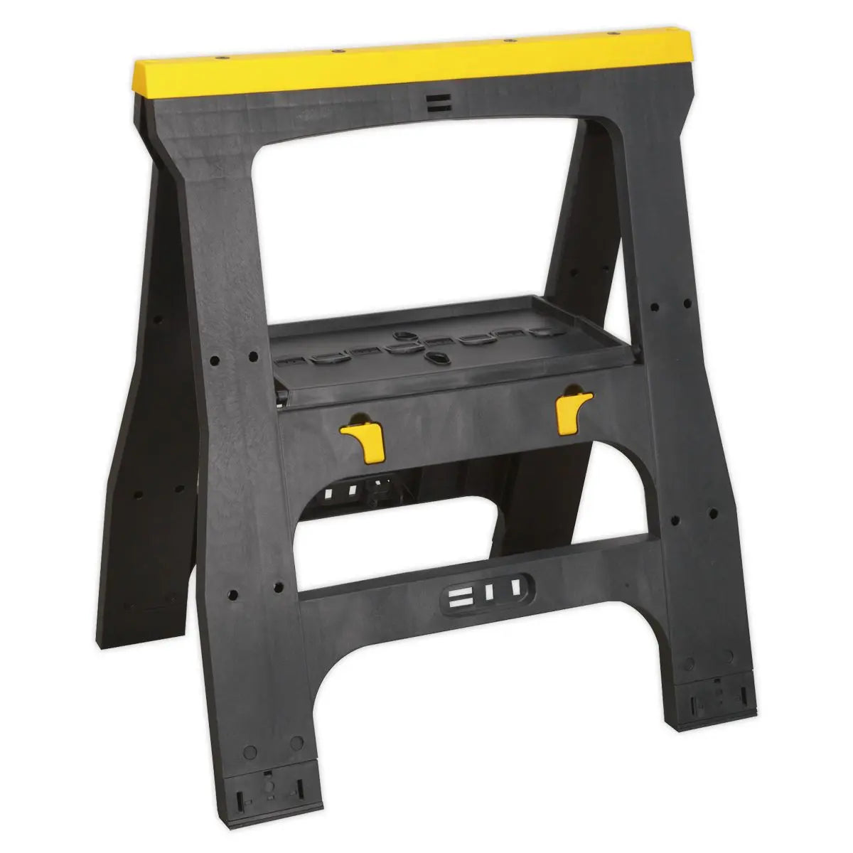 Sealey Heavy-Duty Folding Composite Trestles  White Rose Tools