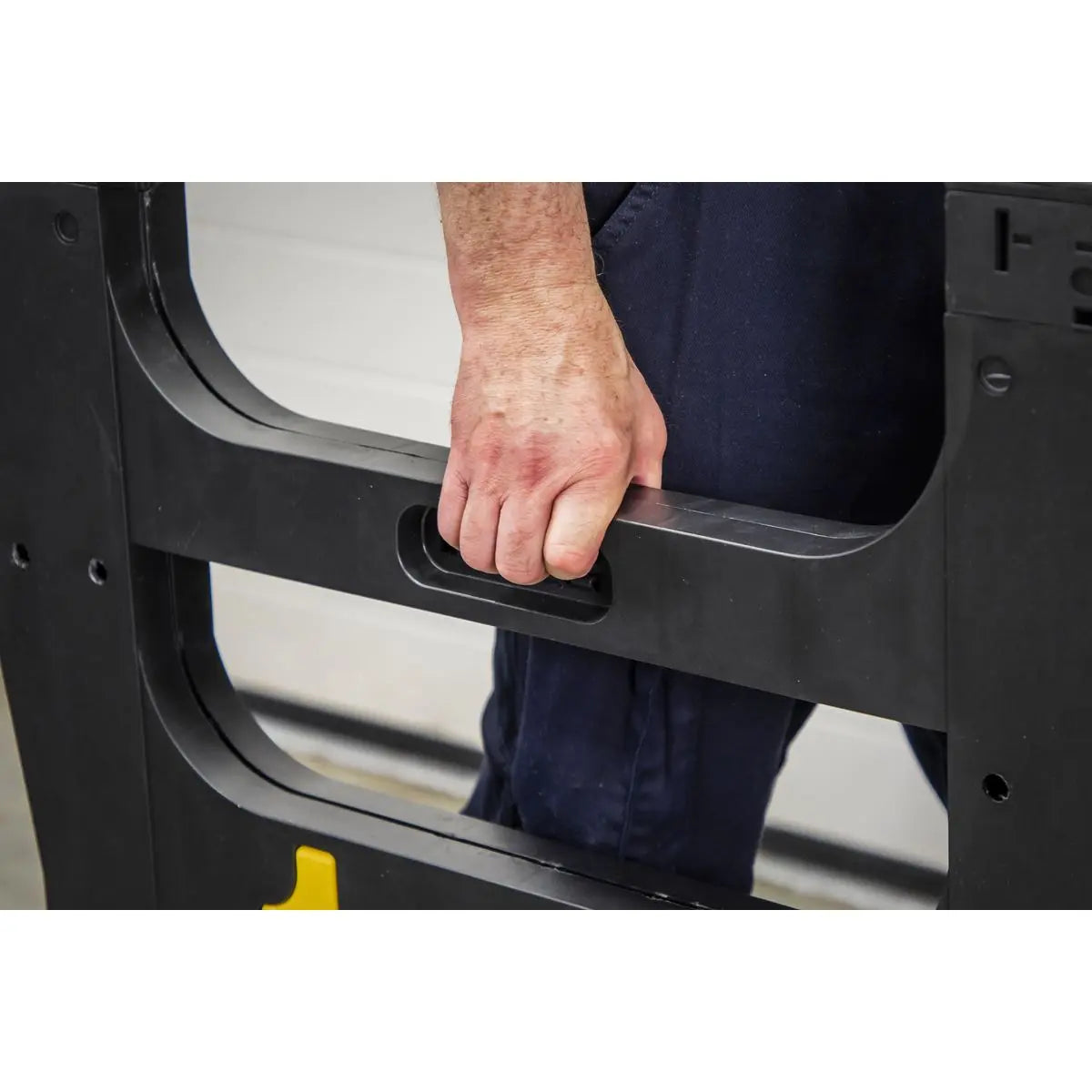 Sealey Heavy-Duty Folding Composite Trestles  White Rose Tools
